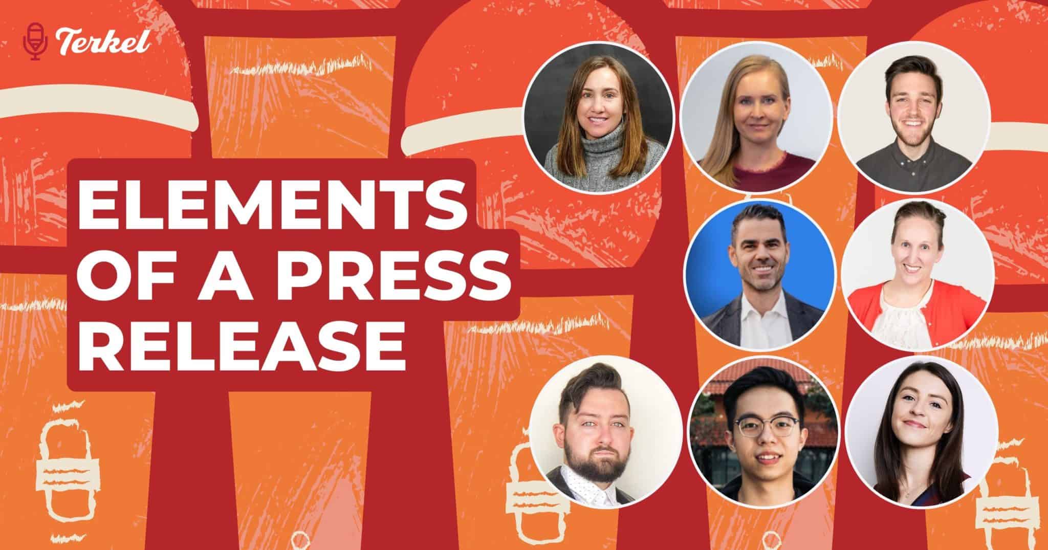Elements of a Press Release