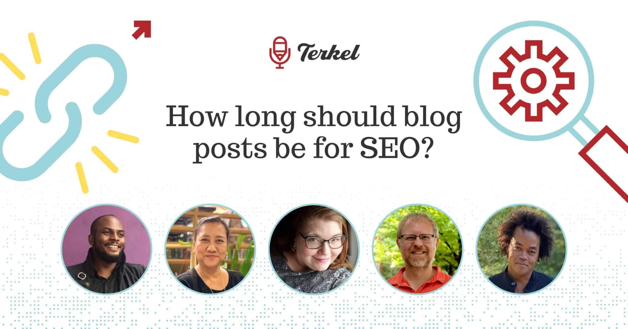 how long should blog posts be for SEO