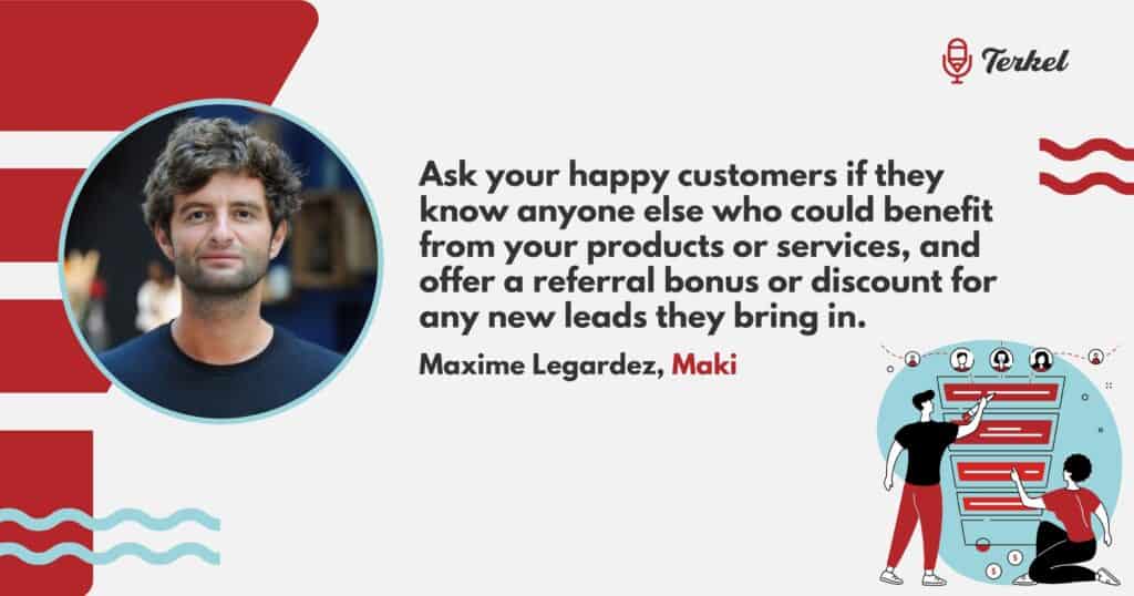 Maxime Legardez top of funnel marketing