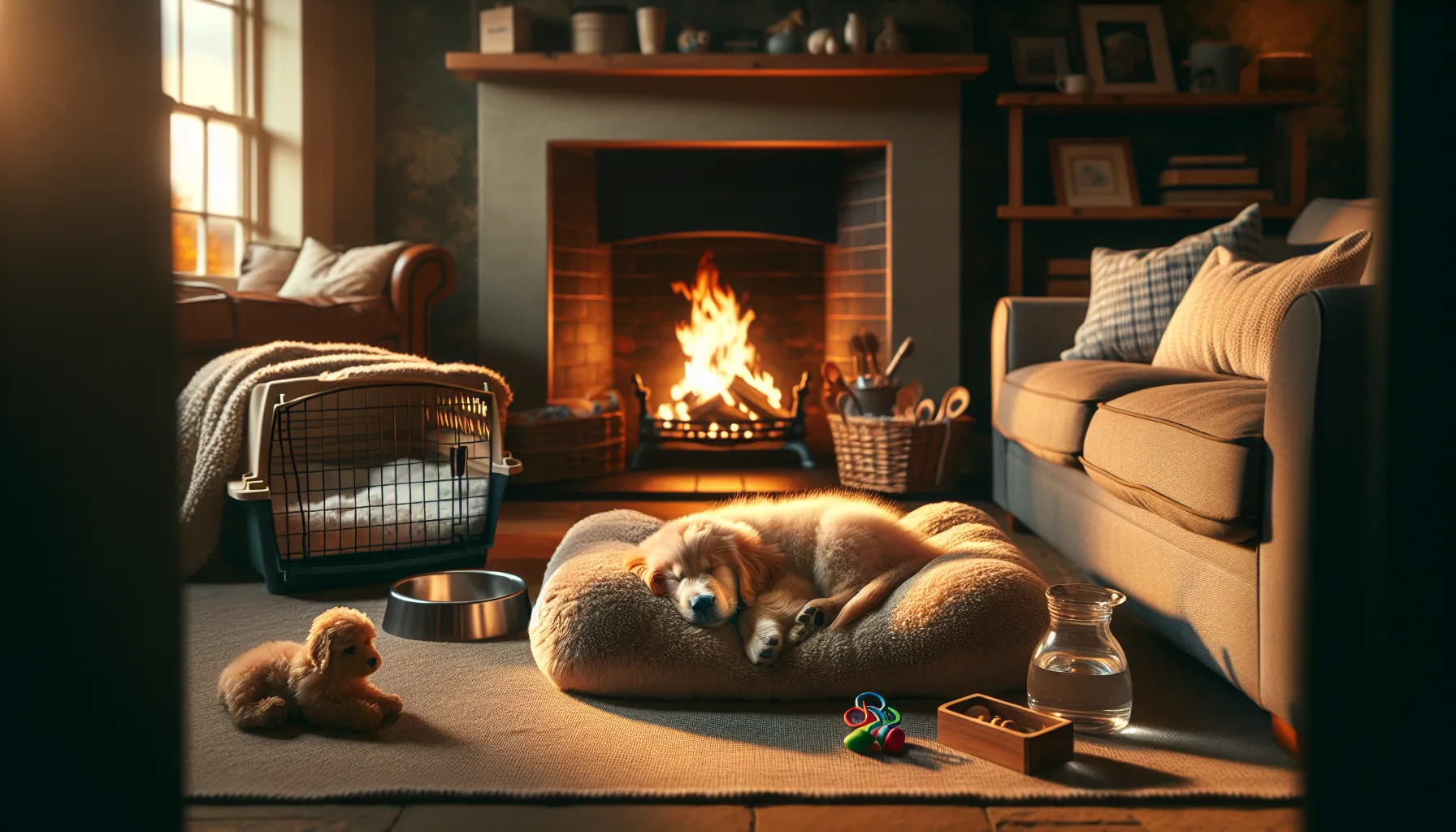 How can newly adopted pets adjust to a new home?