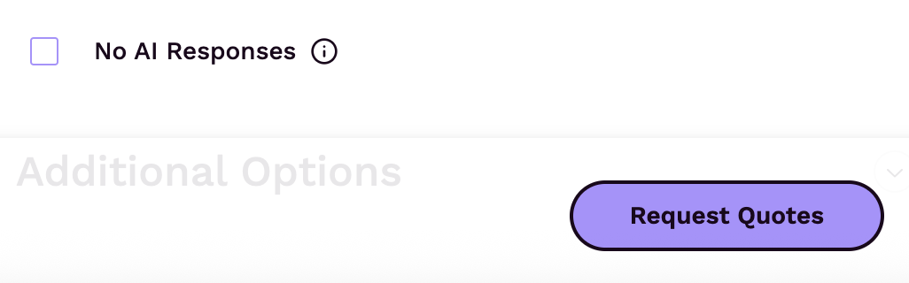 No AI responses on Featured