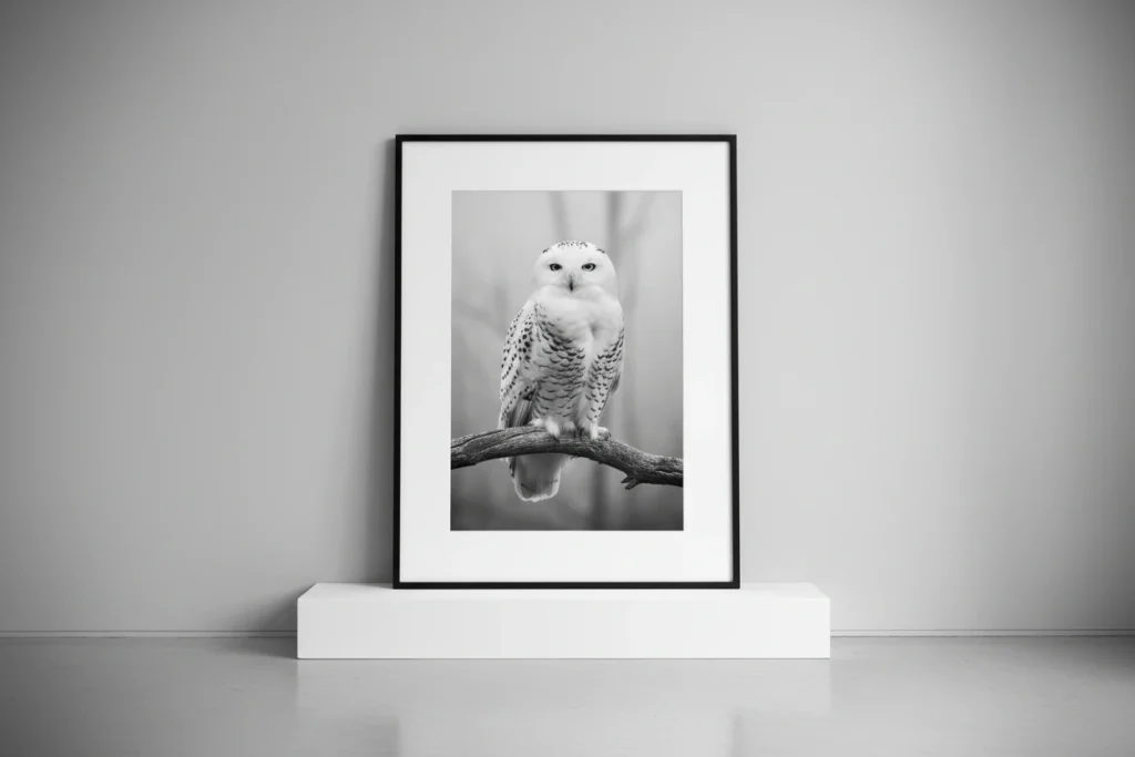 From Field to Gallery: Crafting Black-and-White Wildlife Art